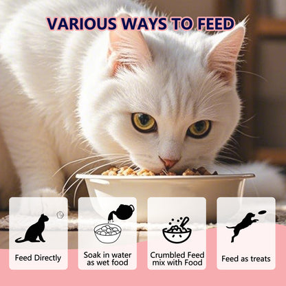 JADINGSFARM Freeze-Dried  Yogurt Dog Treats Strawberry Yogurt with Milk,Limited Ingredient , Grain-free, Glute-free, high Protein Strawberry Yogurt Treats for Dogs Cats 5.7 oz