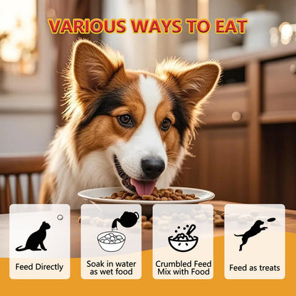 JADINGSFARM Freeze Dried Chicken Liver Pet Treats 8.8 OZ, Freeze Dried Raw Single Ingredient Dog Treats, Training Treats, Meal Toppers for Dogs Cats, High Protein, Grain Free, Gluten Free